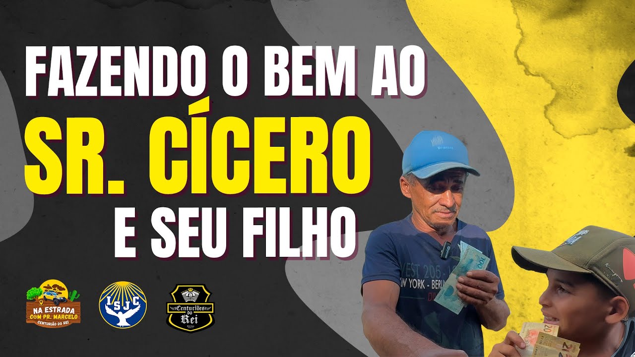 Fazendo o bem ao Sr. José Cícero e seu filho | Pr. Marcelo Centurião | 01/04/2025