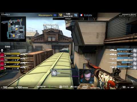 Scream 1 taps Sunny - Team EnVyUs vs Mousesports - DHW17
