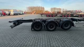 Semi-trailer dengan sasis untuk kontainer D-Tec FLEXITRAILER / 45FT HC MULTI / BPW + drumbrakes / liftaxle / NL dijual - Gambar 4 | Autoline ID Semi-trailer dengan sasis untuk kontainer D-Tec FLEXITRAILER / 45FT HC MULTI / BPW + drumbrakes / liftaxle / NL | Gambar 4 - Autoline