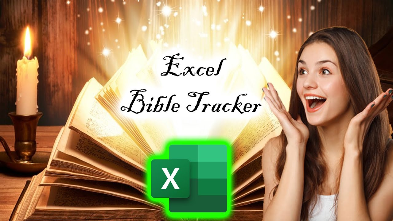 How to read the Bible like a Pro! Keep track with Excel spreadsheet & App