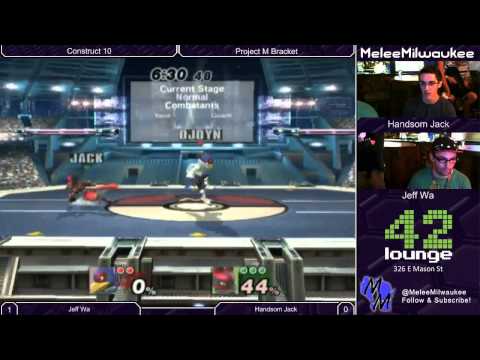 Construct 10 - DJ Dynamite (Falco) vs Handsome Jack (Lucario) - Project M