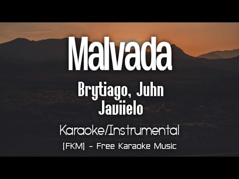 Brytiago, Juhn, Javiielo - Malvada (Karaoke/Instrumental) | Deluxe (EP) | [FKM] Free Karaoke Music