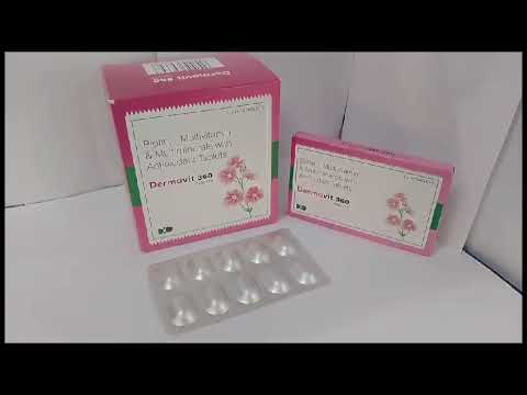 Biotin, Multivitamin & Multiminerals with Antioxidant Tablets