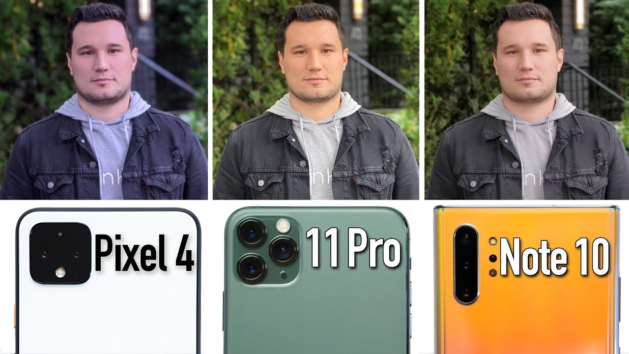 Pixel 4 vs 11 Pro vs Note 10 - Honest Camera Comparison