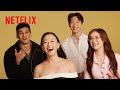 XO Kitty Cast Tries Not To Laugh Netflix