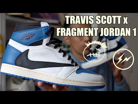 JORDAN 1 HIGH TRAVIS SCOTT FRAGMENT REVIEW & ON FEET.... ARE THESE WORTH THE HYPE?