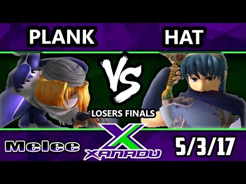 Xanadu 200 - Plank (Sheik) Vs. Hat (Sheik, Marth) SSBM LF - Smash Melee