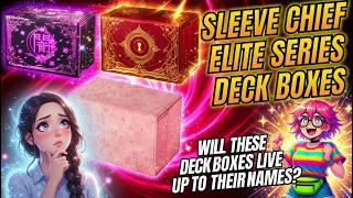 Can Sleeve Chief Claim the Premium Deck Box Market with Their Elite Series Deck Boxes