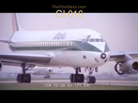 Douglas DC-8 HD | Stock Footage
