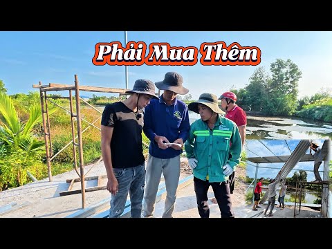 Today we're going to build the back of the house and put up the corrugated iron roof, and prepare...