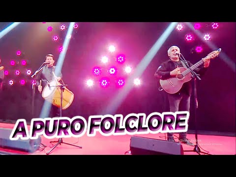 Peteco Carabajal y el Trío Santiago tocaron en el escenario de "Los 8 escalones de los 3 millones"