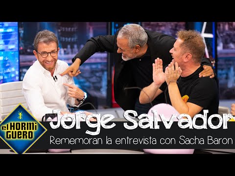 Jorge Salvador rememora el mal trago de Pablo Motos entrevistando a Sacha Baron - El Hormiguero