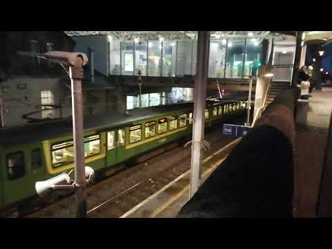 Irish Rail IE8300 (8123) Dart Towards: Bray, Departing Dun Laoghaire