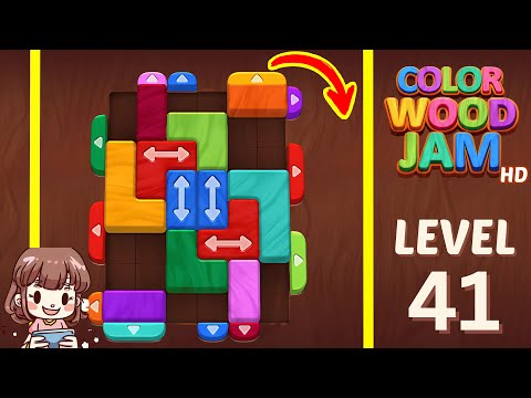 Color Wood Jam Level 41 Solution Walkthrough - YouTube