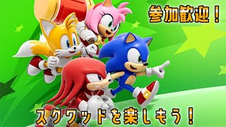 [21時まで]参加OK!スクワッドで遊ぼう、ソニックランブル