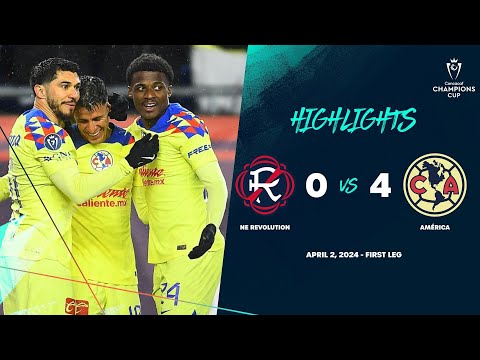 Champions Cup | NE Revolution 0-4 América | Quart...