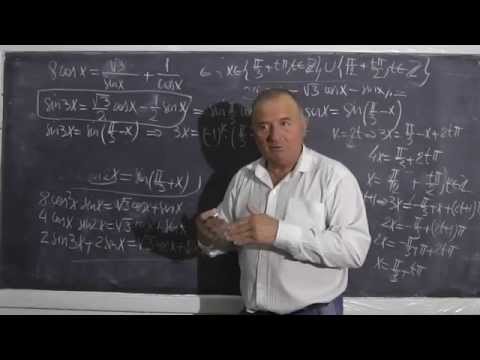 Lectia 329 - Continuam Lectia 328 cu Ecuatii si Identitati Trigonometrice - Tema Matematica Clasa 10