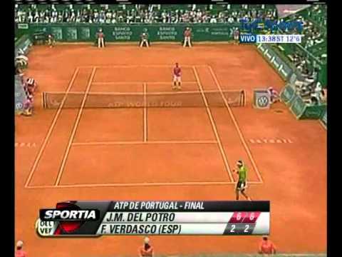 Del Potro vs Verdasco - Estoril 2011 - Final