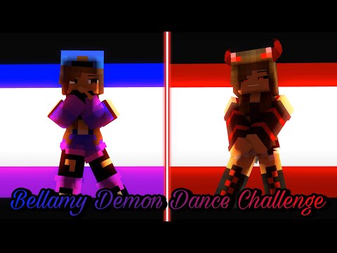 Epic Bellamy Demon Dance Challenge in Minecraft!