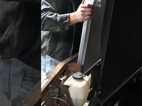 C10 Radiator Upgrade #classicchevy #c10 #c10crew