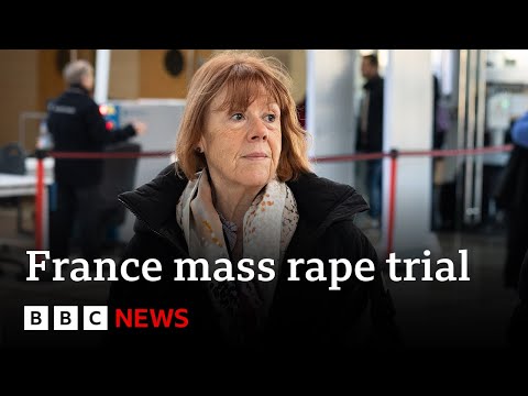 Video | Gisèle Pelicot condemns men accused in France mass rape trial | BBC News