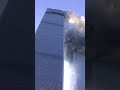 Reporter On Camera As Tower Begins To Collapse