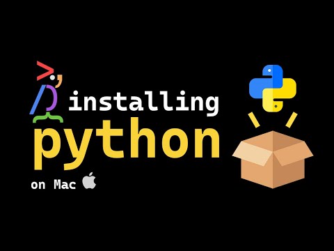 Installing Python On Mac Programming Parrot