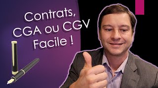 Contrats, CGA, CGV le guide. Présentation de la formation