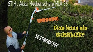 Testbericht STIHL Akku Heckenschere HLA 56