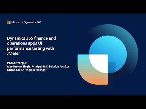 Dynamics 365 Finance and Operations apps UI performance testing with JMeter | TechTalk