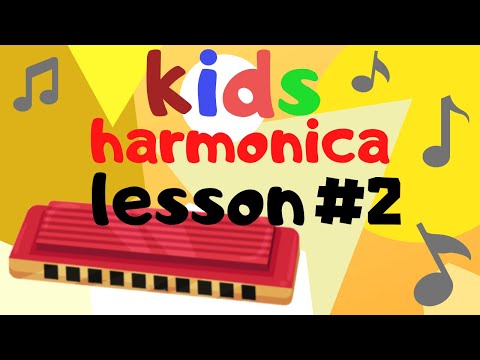 Harmonica Lessons for Kids: Lesson 2 (train sounds, part 2)