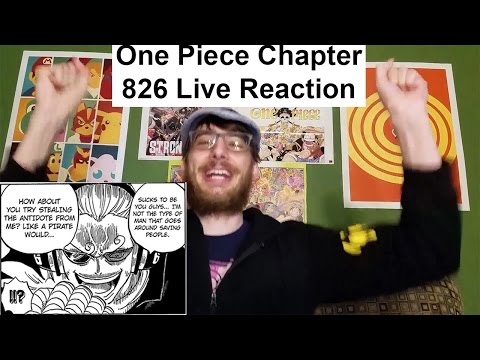 ONE PIECE CHAPTER 826 LIVE REACTION | (ワンピース)