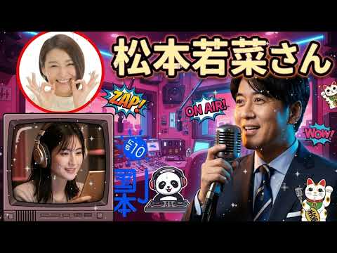 🤣【予測不能】俳優・松本若菜が降臨!安住紳一郎が暴く意外な素顔と爆笑トーク|日曜天国 作業用BGM