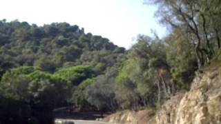 preview picture of video 'IMGP2115.AVI Carretera a Tossa de mar'