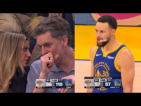 Steph Curry Left Pau Gasol And His Wife STUNNED 😨