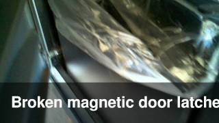 Wells Fargo, 300 Foushe St, Durham NC. Trash Container Door