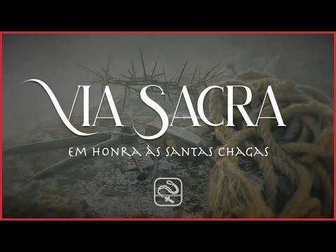 Via Sacra em Honra às Santas Chagas (com cenas da Paixão de Cristo) #ViaSacra #PaixãoDeCristo
