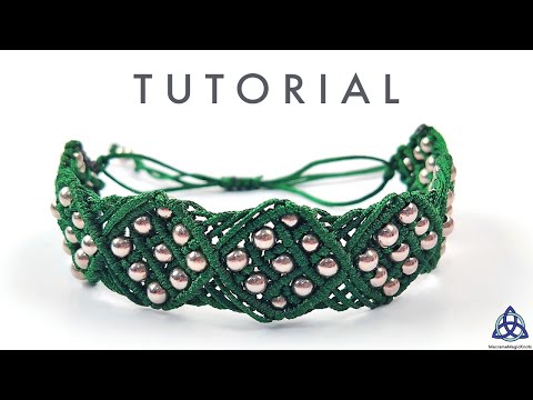 NEW Macrame Celtic Bracelet DIY Macrame Crafts