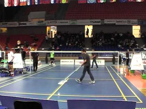 MM ČR Badminton 2012 MS Ville Lang - Kim Bruun