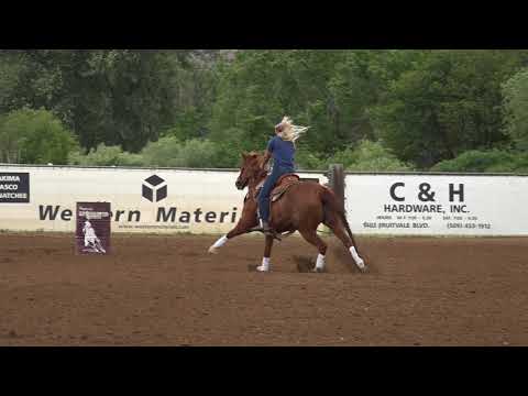 Kelli Barichello and Sing High Frenchgirl Featherland Ranch 6-10-18