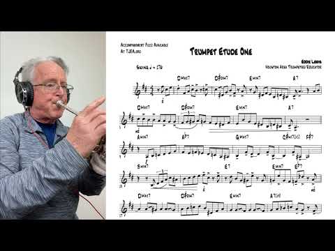 Trumpet Etude 1 Texas All State Jazz 2021 - 2022