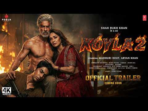 KOYLA 2 - Official Trailer | Shah Rukh Khan | Aryan Khan | Madhuri Dixit | New Movies Trailers 2026