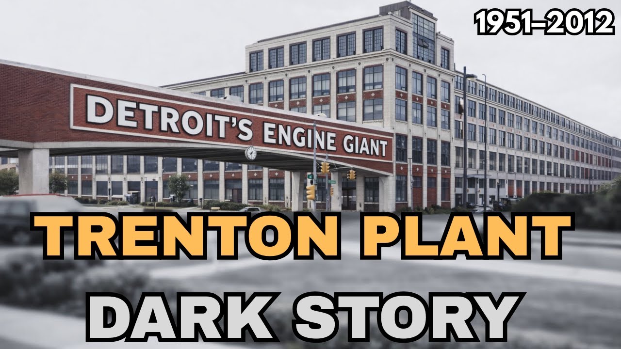 THE Dark Story Behind Detroit’s Silent Engine Giant: Chrysler Trenton Engine Plant, Michigan