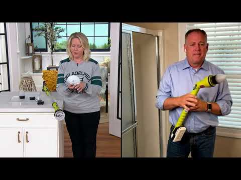 Sun Joe Cordless Indoor/Outdoor Power Scrubbing Brush on QVC