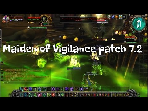 Maiden of Vigilance in The Tomb of Sargeras Raid | WoW Legion Patch 7.2