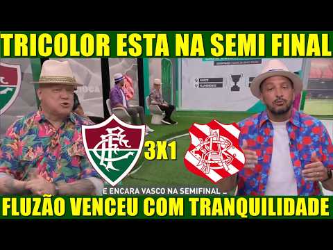 🟢🔴⚪FLUMINENSE 3 X 1 BANGU! TRICOLOR WINS COMFORTABLY AND ADVANCES TO THE SEMI-FINALS OF THE 2026 ...