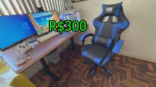 Comprei uma Cadeira Gamer de R$300 na Shopee, Valeu a Pena?