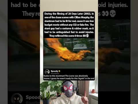 During the filming of 28 Days Later (2002), Cillian Murphy wasn't ready