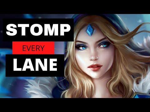 How To Play Crystal Maiden - Dota 2 Crystal Maiden Support Guide (Advanced Laning Stage)