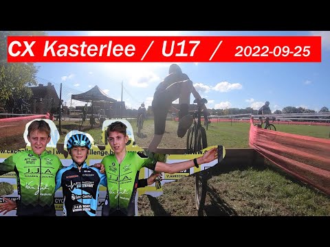 CX Kasterlee / U17 eerstejaars /  2022-09-25  / On board Go pro